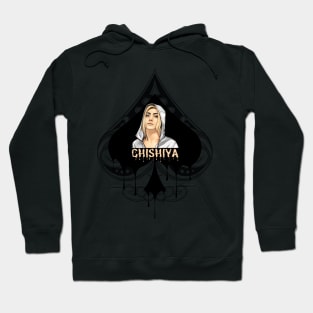 CHISHIYA- alice in borderland spades sticker Hoodie